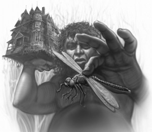 A 'Mick Jagger' colossal ... really? Eesh. At least Greg Call is an awesome artist.