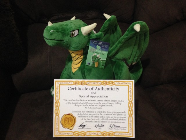 Plushie with Certificate
