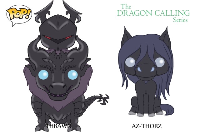 DC Pop Vinyl Concept Art Thrawn and Az-Thorz