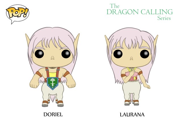 DC Pop Vinyl Concept Doriel and Laurana